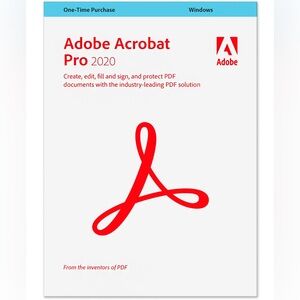 Adobe Acrobat Pro 2020 for Windows